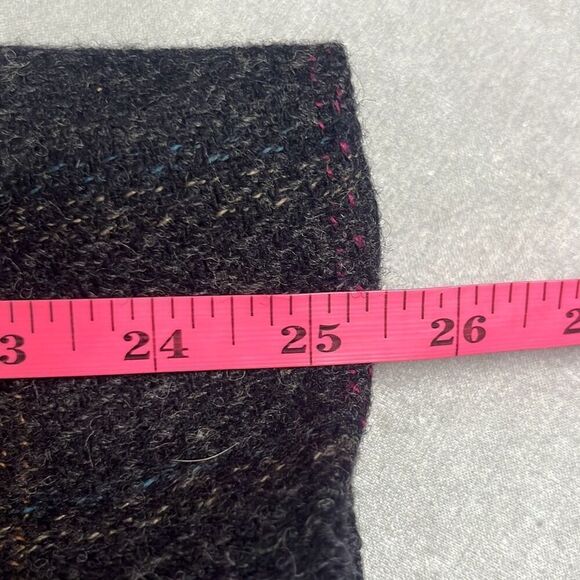 Pierre Cardin 42R Vintage 100% Wool Blazer Jacket Gray Windowpane Two Button - Picture 13 of 14